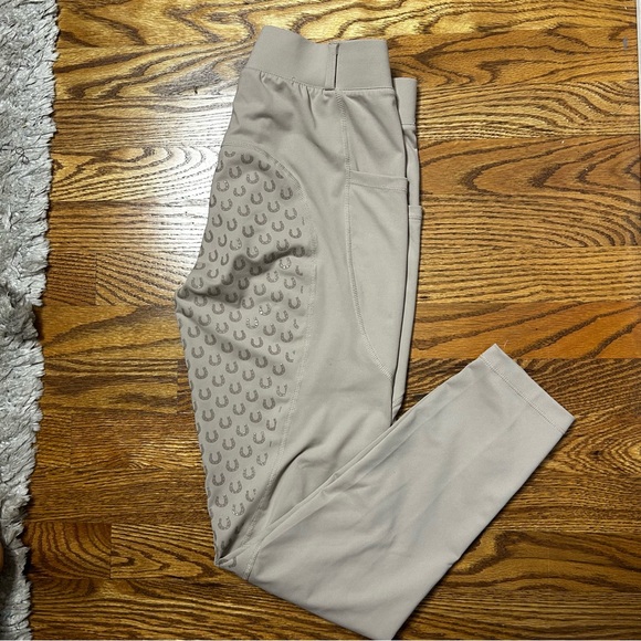 Fitst4sports equestrian women’s full seat riding tights silicone grip breeches M - Picture 5 of 6